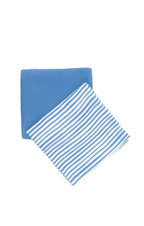 bebek müslin ağız bezi (  Mavi)