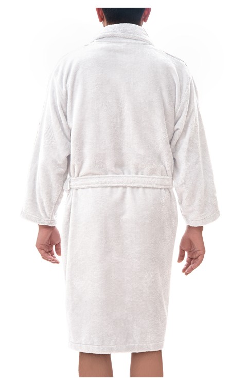 BORNOZ BAMBU YETİŞKİN (S/M  Beyaz)