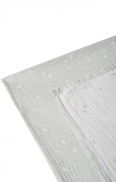 müslin bebek örtüsü ( 100 x 100 Yeşil)