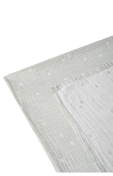 müslin bebek örtüsü ( 100 x 100 Yeşil)