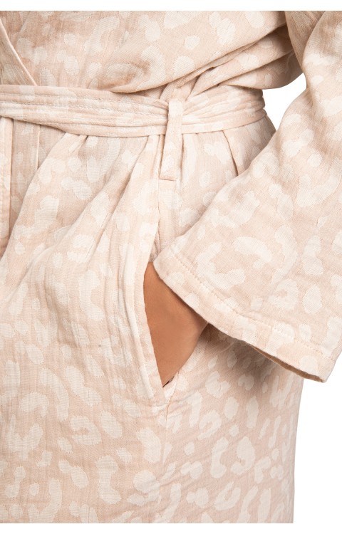 yetişkin bornoz plaj kıyafeti (S/M  buğday Kahve)